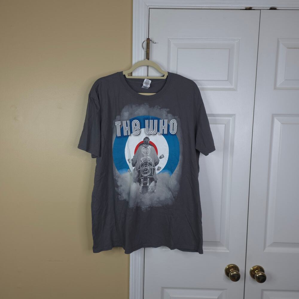 The Who Quadrophenia 2012 2013 North American Tour Shirt Gray Size XL Concert